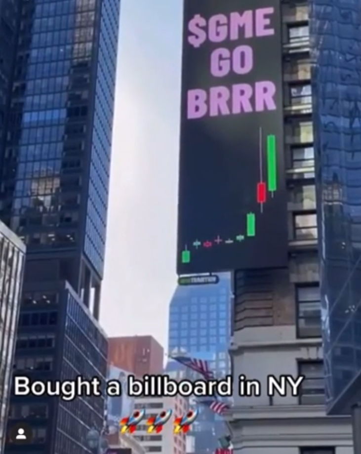 Times Square right now - January 30, 2021